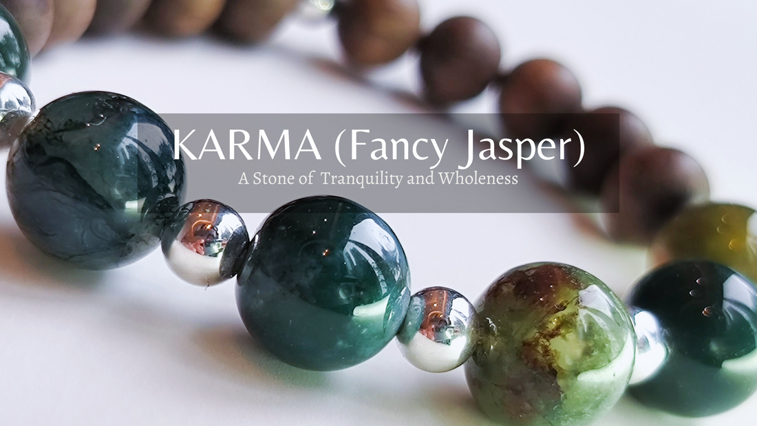 KARMA (Fancy Jasper) - A Stone of Tranquility and Wholeness