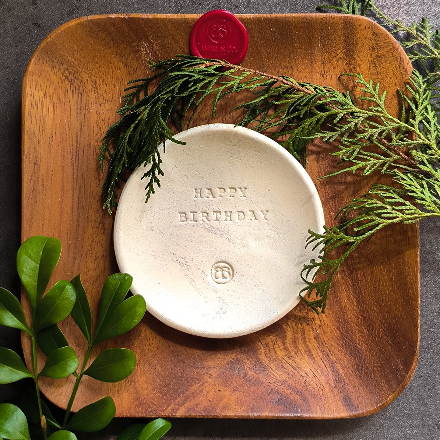 FESTIVE GREETINGS | Trinket Dish Diffuser