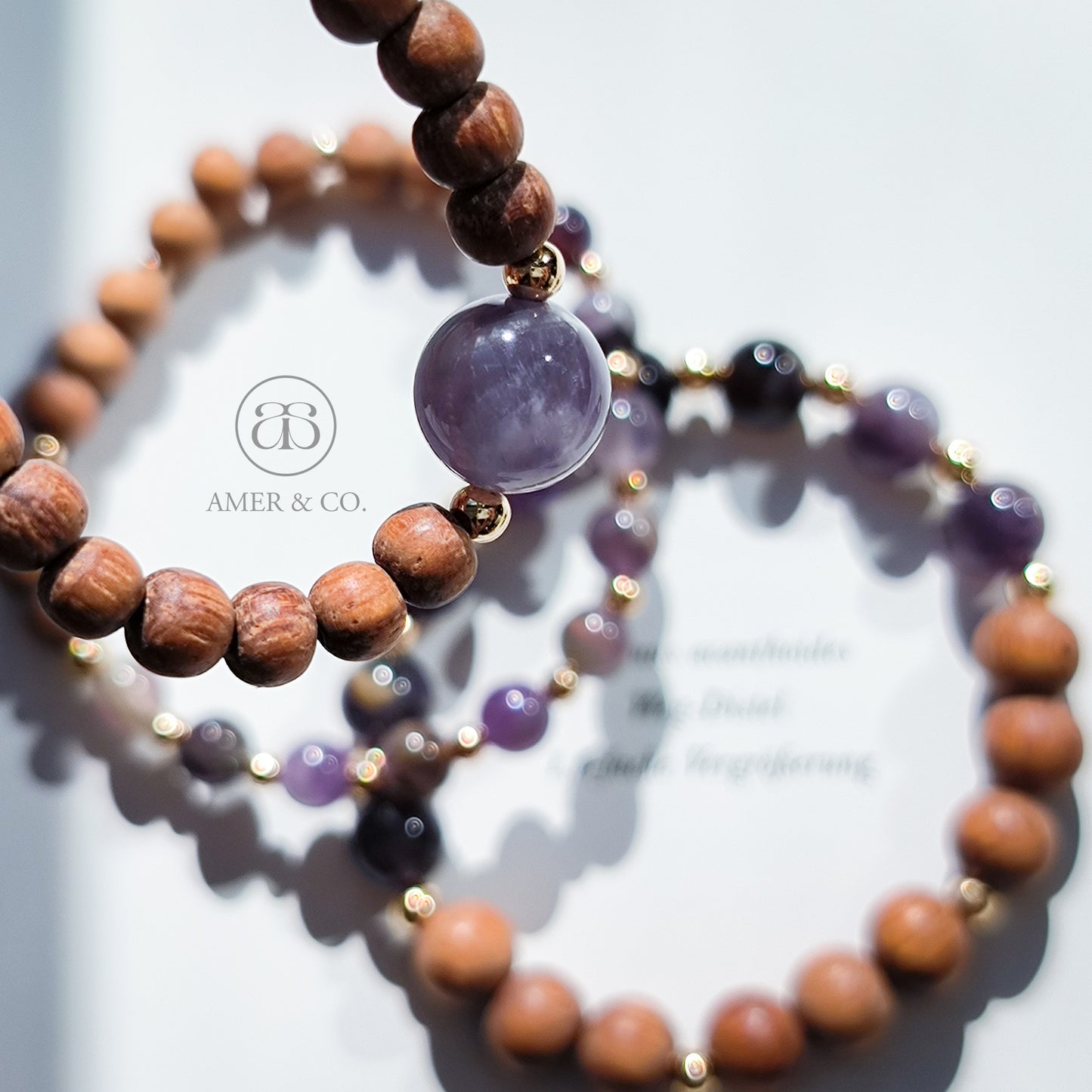 LAVENDER | Peace and Intuition | Intention Bracelet