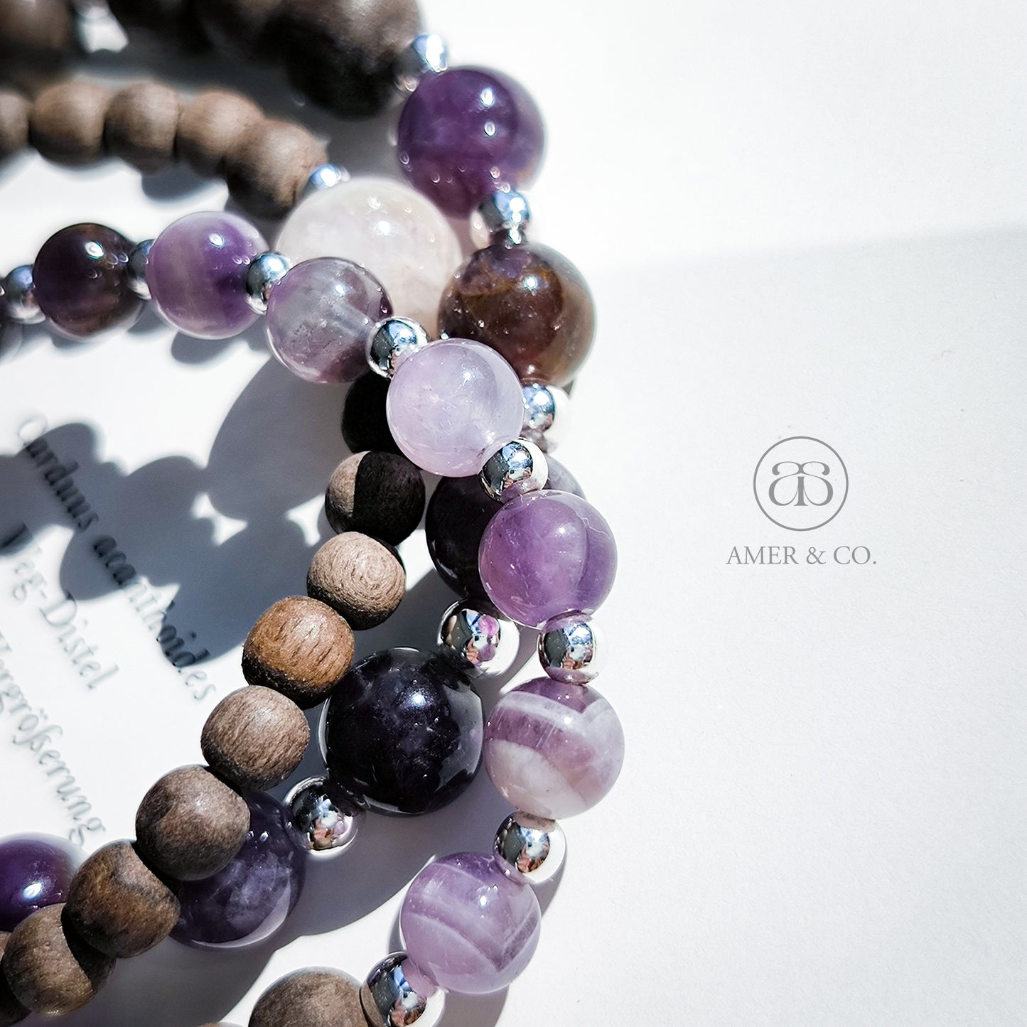 LAVENDER | Peace and Intuition | Intention Bracelet